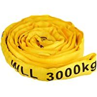Braun 30041RS - Correa transportadora (poliéster- resistencia: 3000 kg- 2 m)- color amarillo